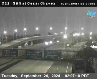 SB 5 at Cesar E Chaves Prkwy