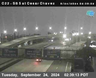 SB 5 at Cesar E Chaves Prkwy