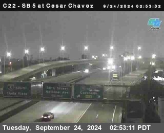 SB 5 at Cesar E Chaves Prkwy