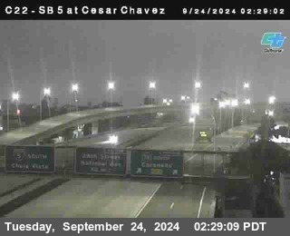 SB 5 at Cesar E Chaves Prkwy