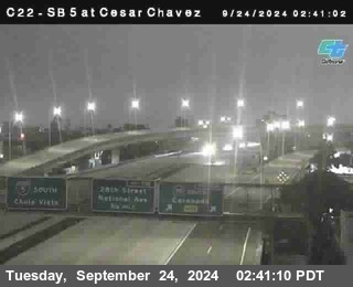 SB 5 at Cesar E Chaves Prkwy