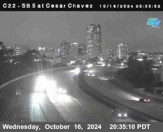 SB 5 at Cesar E Chaves Prkwy