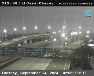 SB 5 at Cesar E Chaves Prkwy