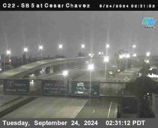 SB 5 at Cesar E Chaves Prkwy