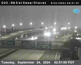 SB 5 at Cesar E Chaves Prkwy