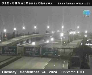 SB 5 at Cesar E Chaves Prkwy