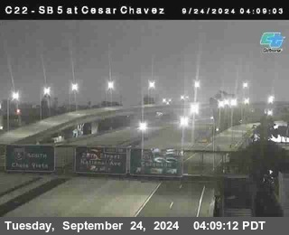 SB 5 at Cesar E Chaves Prkwy