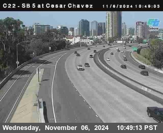 SB 5 at Cesar E Chaves Prkwy