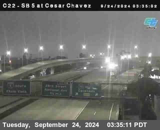 SB 5 at Cesar E Chaves Prkwy