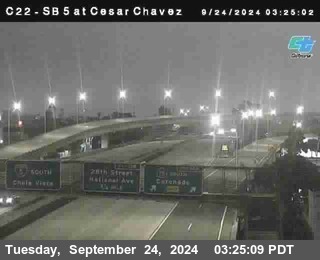 SB 5 at Cesar E Chaves Prkwy