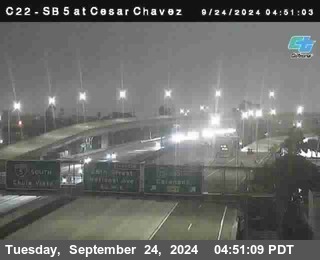 SB 5 at Cesar E Chaves Prkwy