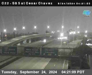 SB 5 at Cesar E Chaves Prkwy