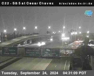 SB 5 at Cesar E Chaves Prkwy