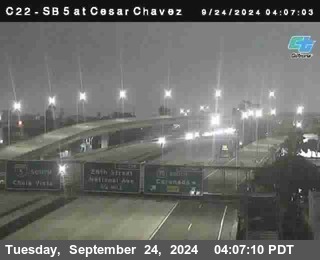 SB 5 at Cesar E Chaves Prkwy