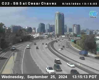 SB 5 at Cesar E Chaves Prkwy