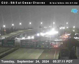 SB 5 at Cesar E Chaves Prkwy