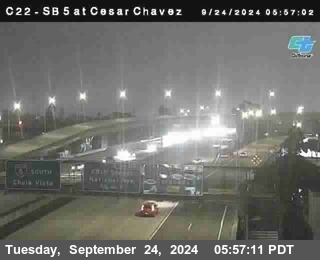 SB 5 at Cesar E Chaves Prkwy