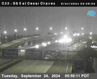 SB 5 at Cesar E Chaves Prkwy