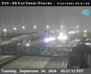 SB 5 at Cesar E Chaves Prkwy