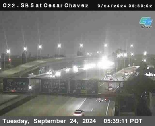 SB 5 at Cesar E Chaves Prkwy