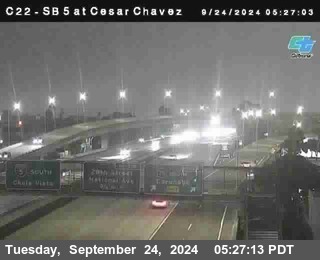 SB 5 at Cesar E Chaves Prkwy