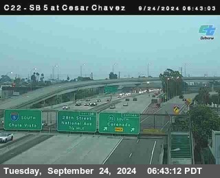 SB 5 at Cesar E Chaves Prkwy