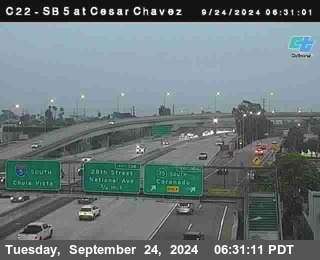 SB 5 at Cesar E Chaves Prkwy