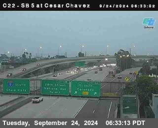 SB 5 at Cesar E Chaves Prkwy