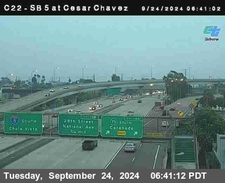 SB 5 at Cesar E Chaves Prkwy