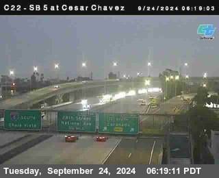 SB 5 at Cesar E Chaves Prkwy