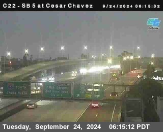 SB 5 at Cesar E Chaves Prkwy