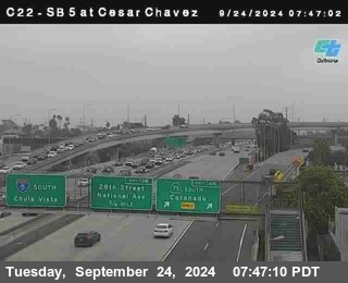 SB 5 at Cesar E Chaves Prkwy