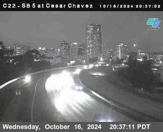 SB 5 at Cesar E Chaves Prkwy