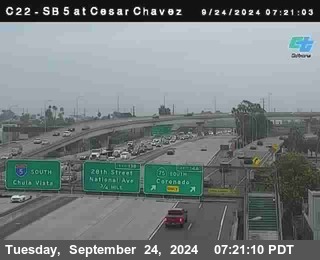 SB 5 at Cesar E Chaves Prkwy