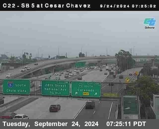 SB 5 at Cesar E Chaves Prkwy