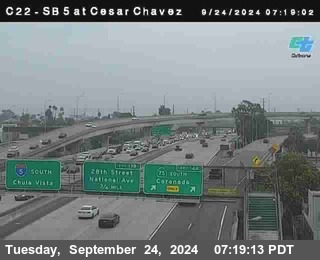 SB 5 at Cesar E Chaves Prkwy