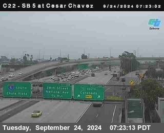 SB 5 at Cesar E Chaves Prkwy