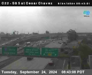 SB 5 at Cesar E Chaves Prkwy