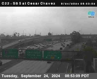 SB 5 at Cesar E Chaves Prkwy