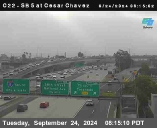 SB 5 at Cesar E Chaves Prkwy