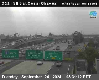 SB 5 at Cesar E Chaves Prkwy