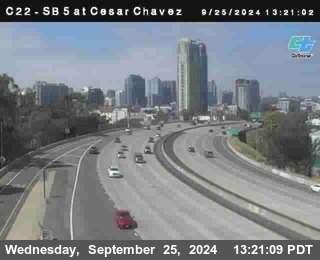 SB 5 at Cesar E Chaves Prkwy