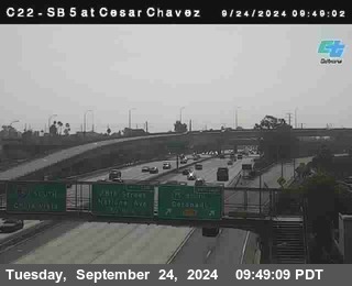 SB 5 at Cesar E Chaves Prkwy