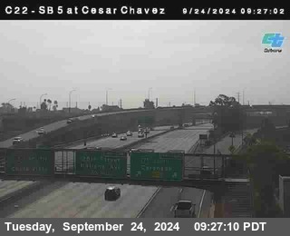 SB 5 at Cesar E Chaves Prkwy