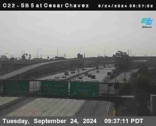 SB 5 at Cesar E Chaves Prkwy