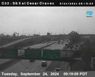 SB 5 at Cesar E Chaves Prkwy