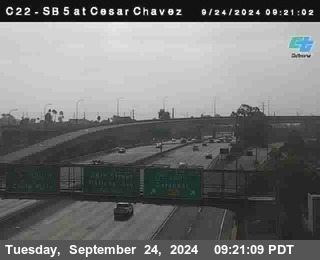 SB 5 at Cesar E Chaves Prkwy