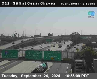 SB 5 at Cesar E Chaves Prkwy