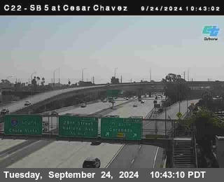 SB 5 at Cesar E Chaves Prkwy