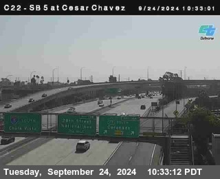 SB 5 at Cesar E Chaves Prkwy